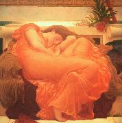 Lord Frederic Leighton Flaming June